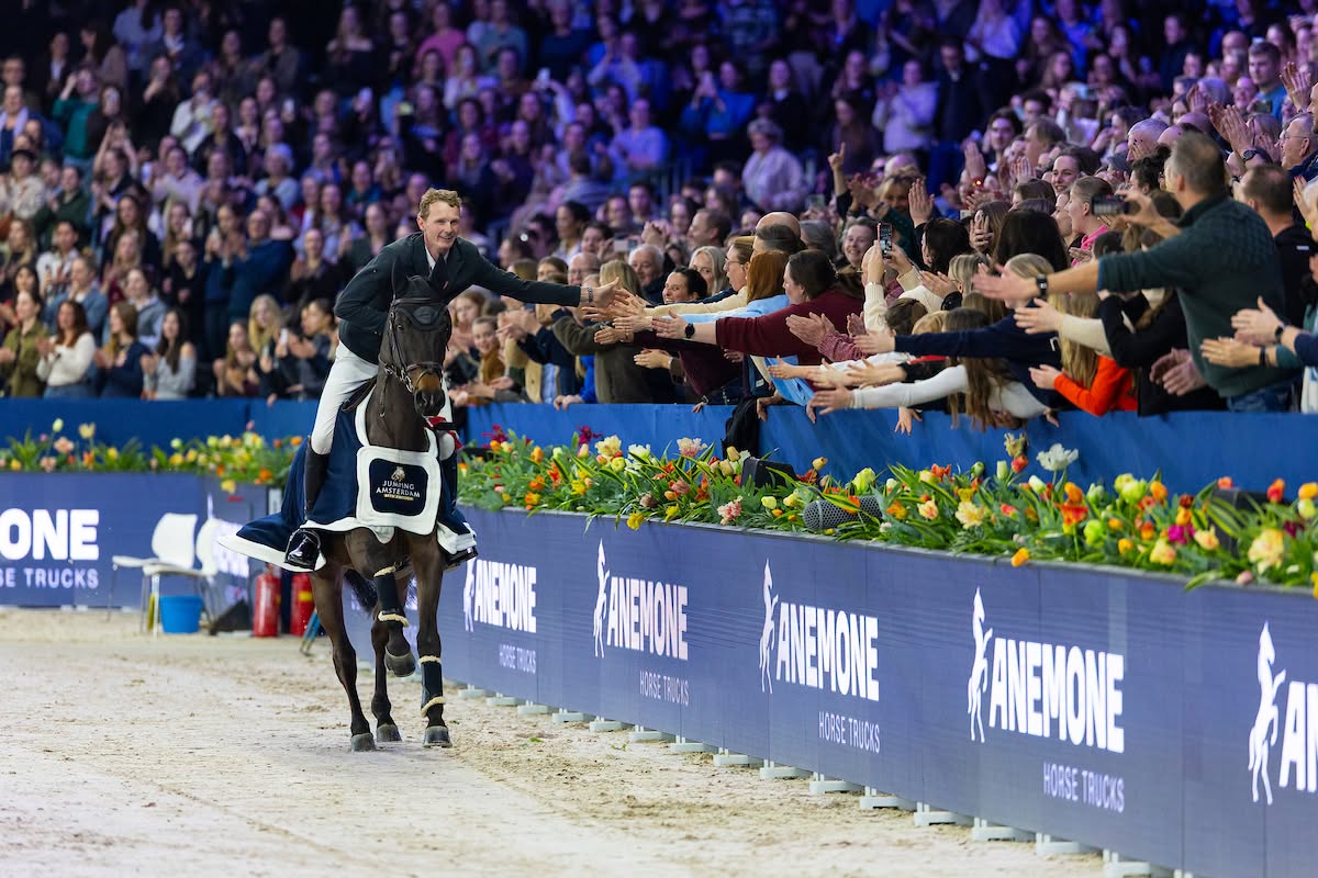 Frank Schuttert (NED) rides on Isis
Jumping Amsterdam 2026
© DigiShots